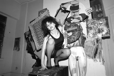 Lydia Lunch, Lunch Photos, No Wave, Black Lipstick, Black Fishnets, Poses References, East Village, Post Punk, Latest Music