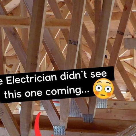 Dennis Comstock - Builder Brigade on Instagram: "🤔 Would you pay extra for your attic to look like this…?     ➡️ Link in my Amazon Store (Bio)  Amazon.com/Shop/BuilderBrigade    These plastic devices are called Ti-D wire. They keep the wires organized in the attic. When I go in my attic the blown-in insulation covers all the wiring running across the ceiling joists so I’m often stepping on these wires. Wiring is not typically installed like this because it saves money on material. If you use something like Ti-D wire, you’ll be paying more for material, so it’s up to you if it’s worth it. Your builder or electrician can probably give you a rough estimate on the increased cost.     👇All the tips and ideas from my videos are organized in here:   ✅The Ultimate Home Building Checklist at Buil New Construction Electrical Ideas, Electrical Installation Home, House Electrical Wiring, External Electrical Wiring, Rough In Electrical Wiring, Home Building Checklist, Builder Brigade, Blown In Insulation, Building Remodeling