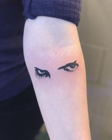 Typing Tattoo, 1 Hour Tattoo, Eye Time Tattoo, Eyes Tatoos Ideas, Fire In Eyes Tattoo, Kubrick Tattoo, Tattoos Of Eyes, Eye On Fire Tattoo, Eye Tattoo Men