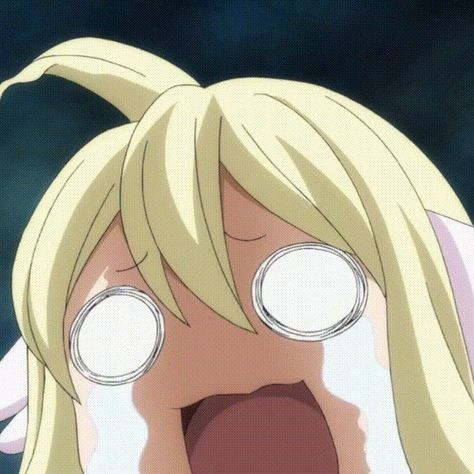 Fairy Tail Reaction Pics, Anime Shocked Face, Fairy Tail Pfp, Mavis Fairy Tail, Anime Emotes, Mavis Vermillion, Fairy Tail Meme, Fairy Tail Funny, Shocked Face