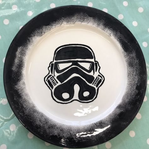 Star Wars Pottery Painting, Star Wars Pottery, Ceramic Pottery Painting, Clay Imprints, Pottery Painting Studio, Gloucester Uk, Baby Hand And Foot Prints, Clay Cafe, Ceramics Painting