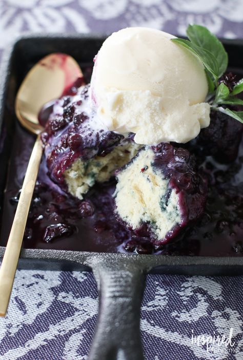 Wild Blueberry Grunt #LiveFromTheHive | inspiredbycharm.com Blueberry Dessert Recipes, Blueberry Grunt, Blueberry Cream Pies, Blueberry Desserts Recipes, Creative Dessert Recipes, Best Blueberry Muffins, Sweet Dumplings, Blueberry Desserts, Chocolate Chip Cake