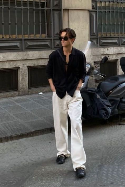 Men Outfits Aesthetic Comfy Summer Outfits Men, Men’s Old Money Style Summer Outfits, Starboy Aesthetic Men, Mens Stockholm Style, Stockholm Mens Style, Old School Outfits Men, Stockholm Fashion Men, Boyfriend Girlfriend Outfits, My Man Aesthetic