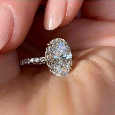 4.30Ctw Classic Oval Engagement Ring Solitaire Ring Oval | Etsy Oval Moissanite Ring, Antique Engagement Ring, Oval Engagement, Dream Engagement Rings, Beautiful Engagement Rings, Engagement Rings Oval, Halo Diamond Ring, Golden Girls, Dream Ring