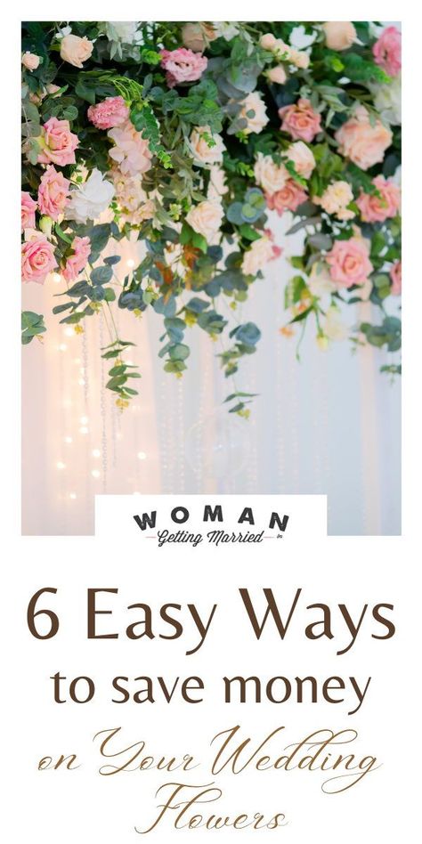 While most wedding florists are happy to accommodate a specific budget, it helps to go to your first meeting with a clear idea of how you might be able to save money. And if you’re DIY’ing your wedding flowers…even better! These tips and tricks will help you reign in wedding flower budget without budging on style. Save Money On Wedding Flowers, How To Save Money On Wedding Flowers, Cheap Wedding Flowers Centerpieces, Wedding Florals On A Budget, Cheapest Flowers For Wedding, Wedding Flower Hacks, Weddings Without Flowers, Budget Friendly Wedding Flowers, Budget Wedding Florals