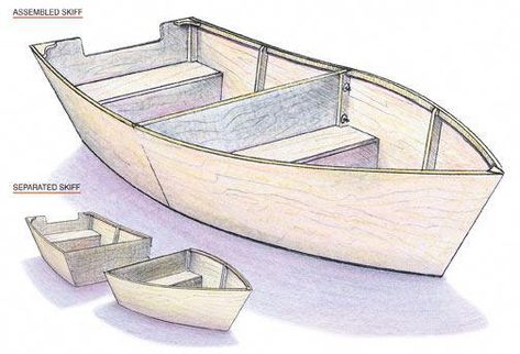 20 Budget-Friendly DIY Boat Plans for Loads of Water Fun #boatbuilding Wood Boat Plans, Plywood Boat Plans, Plywood Boat, Make A Boat, Wooden Boat Building, Build Your Own Boat, Wooden Boat Plans, Diy Boat, Boat Building Plans