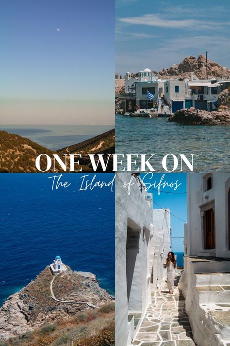 Sifnos Greece, Greek Islands To Visit, Vacation Itinerary, Greece Vacation, Go Off, Island Getaway, Vacation Pictures, Off The Beaten Path, Best Beaches