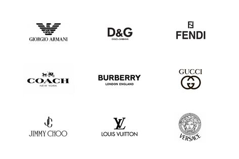 Best Luxury Fashion Logos Explained - Arek Dvornechuck - Medium High End Clothing Brands, Clothing Symbols, Fashion Logos, Clothing Logo Design, Luxury Brand Logo, Best Clothing Brands, Logo Quiz, Chic Logo, Luxury Clothing Brands