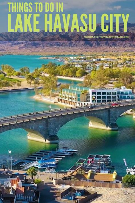 Looking for things to do in Lake Havasu City? Discover the best attractions, activities, places to visit, & fun things to do in Lake Havasu City in this travel guide. Start planning your itinerary now! #lakehavasu #arizona #arizonatravel #usatravel #usaroadtrip #ustraveldestinations Havasu Lake Arizona, Lake Havasu Outfits, Things To Do In Lake Havasu Arizona, Lake Havasu Arizona Outfits, Arizona Activities, Cabana Bar, Lake Havasu Arizona, Lake Havasu City Arizona, Arizona Lakes