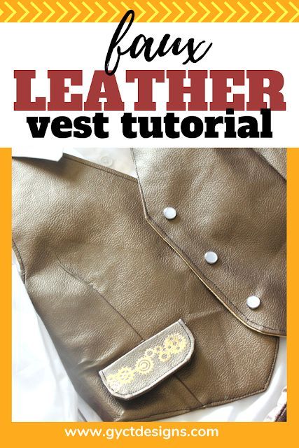 Make your own faux leather vest with this simple tutorial and a bit of Cricut faux leather. #CricutMade #Cricut #ad Leather Vest Pattern, Nebula Cosplay, Diy Vest, Diy Steampunk, Steampunk Costumes, Handmade Halloween Costumes, Fall Crafting, Cosplay Idea, Cosplay Reference