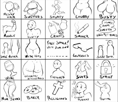 Pose Pack Drawing, Where People Can Touch You Chart Drawing, Spicey Drawing Poses, Jar Of Kinks Template, Outfit Kinks Chart Bingo, Oc Profile Drawing, Sussy Poses For Drawing, Artist Kink Jars Template, Profile Picture Ideas Anime