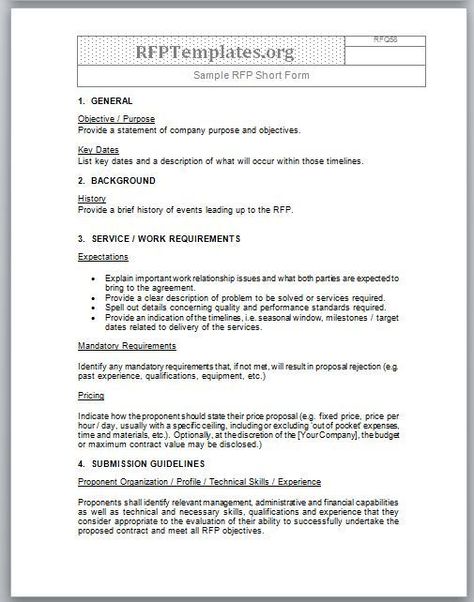 Our sample of a short form RFP template which you can use for your everyday basic request for proposal. One of the free templates you will receive in our welcome pack. Rfp Template, Technical Proposal, Free Proposal Template, Request For Proposal, Network Icon, Project Proposal Template, Business Proposal Template, Cover Letter Example, Free Website Templates