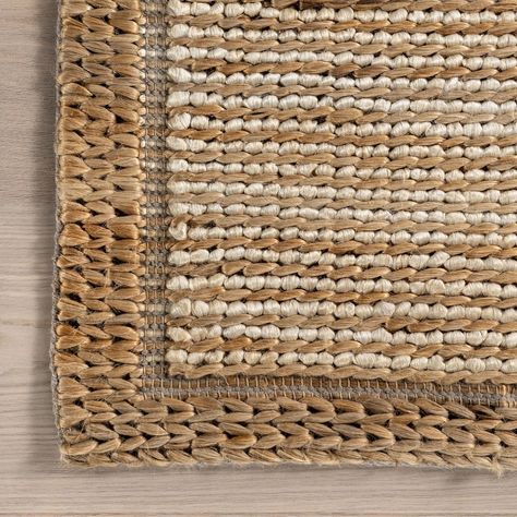 Natural jute rug