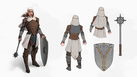 ArtStation - Religious warrior character design Warrior Character, D D Races, Design Line, Schmidt, Character Design, Art Design, Human, Quick Saves, Design