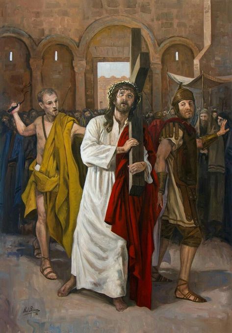 © Raúl Berzosa 2017 Jesus Passion, Catholic Artwork, Way Of The Cross, Crucifixion Of Jesus, Jesus Christ Art, Christian Artwork, Stations Of The Cross, Jesus Painting, Jesus Christ Images