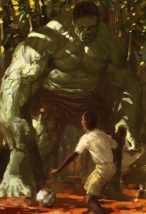 In which the Hulk is depicted in Wakanda; by Charlie Wen. Hulk Artwork, Marvel Comics Hulk, Comic Book Frames, Comics Style, Marvel Fanart, Hulk Art, Marvel Superheroes Art, Avengers Age Of Ultron, Marvel Quotes