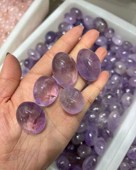 Light amethyst tumbles，15-20mm,20-30mm,many more Wholesale direct sales, cheap price,DM for more information! #crystals#crystalshop #crystalshealingstones#crystalgems#crystalcrafts#reiki#crystalwholesale#crystalforsale#crystalenergy#decoration Instagram Light, Amethyst Tumbled, Light Amethyst, April 6, Direct Sales, Tumbling, Healing Stones, Reiki, More Information