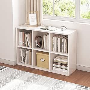 Cozy Library Room, 8 Cube Organizer, Room Finds, Bookshelf White, 6 Cube Organizer, Home Library Rooms, Bookcase Organization, Fabric Storage Bins, Cube Organizer