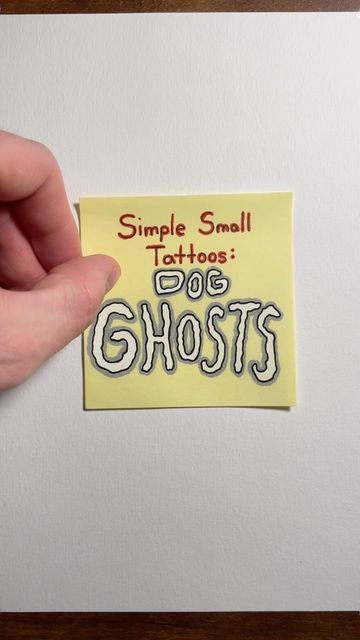 Ben’s Ballad on Instagram: "Small tattoo ideas: dog ghosts 🐶👻 #tattoo #tattooideas #smalltattoo #tattoodesign #dogtattoo" Small Tattoo Ideas Dog, Ghosts Tattoo, Tattoo Ideas Dog, Dog Ghost, Ghost Tattoo, Small Tattoo Ideas, Small Tattoos Simple, Ghost Dog, Dragon Tattoo Designs