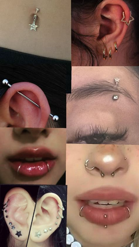 Piercing No Rosto, Piercing Chart, Pop Culture Magazine, Face Piercings, Cool Ear Piercings, Pretty Ear Piercings, Cool Piercings, Facial Piercings, Culture Magazine