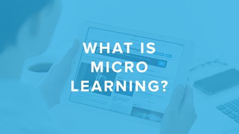 Micro-learning is learning in smaller segments and goes hand in hand with traditional eLearning. Activities include short-term lessons, projects, or assignments with smaller amounts of information. The course material is broken into smaller lessons or modules, rather than teaching a broad topic all at once. #microlearning  #elearning Micro Learning, Going To University, University Studying, Mobile Learning, Education Organization, College Experience, Online University, Teaching Style, Learning Management System