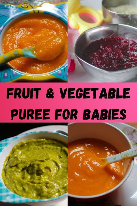 Baby Puree Recipes | Puree for Babies Fruit Puree Recipes, Frying Pan Recipes, Puree Recipes, Avocado Benefits, Pear Puree, Chilli Paneer, Making Baby Food, Baby Corn, Baby Fruit