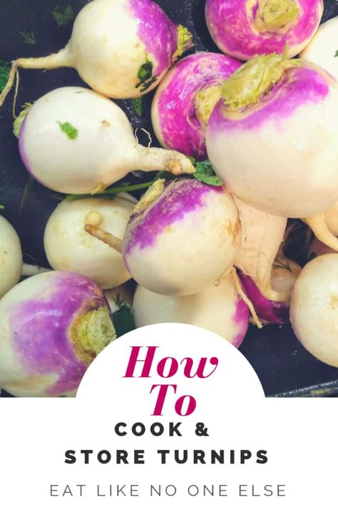 Storing Turnips, Purple Top Turnips Recipe, Purple Veggies, How To Cook Turnips, White Turnip, Turnip Recipes, Different Types Of Vegetables, Cooking Pumpkin, Turnip Greens