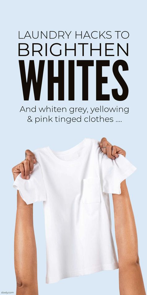 Brighten White Clothes, Whiten White Clothes, Removing Set In Stains From Clothes, Cleaning White Clothes, Cleaning White Shirts, How To Whiten Clothes, Remove Grease Stain, Washing White Clothes, Stain Remover Clothes