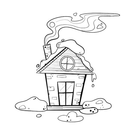 The house or hut has a chimney covered w... | Premium Vector #Freepik #vector #cartoon-sketch #window-cartoon #drawing #sketch Window Cartoon, Cartoon Sketch, Vector Cartoon, Cartoon Drawing, Drawing Sketch, Drawing For Kids, Easy Drawings, Premium Vector, Art For Kids