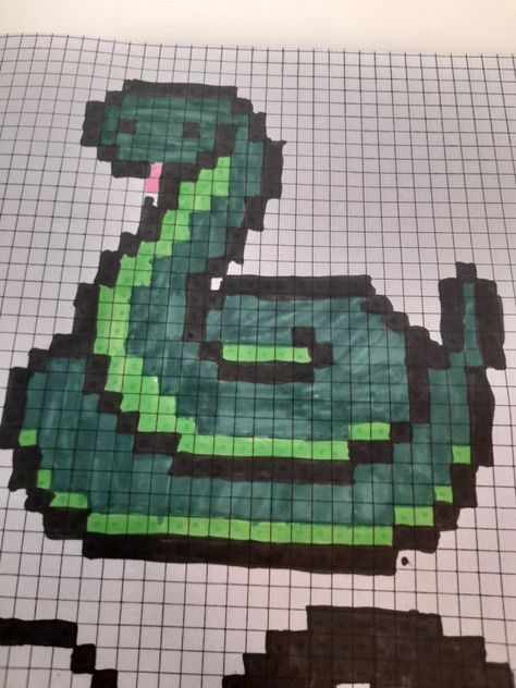 Snake Snake Pixel Art, Perler Bead Art, Perler Bead, Bead Art, Pixel Art, Knot, Square, Quick Saves, Art