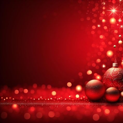 Photo a red background with a christmas ... | Premium Photo #Freepik #photo #christmas-background #christmas-ball #christmas-banner #christmas-wallpaper Church Logo, Christmas Background, Red Background, Premium Photo, Pixel Art, Christmas Ornament, Stock Photos, Christmas Ornaments, Christmas