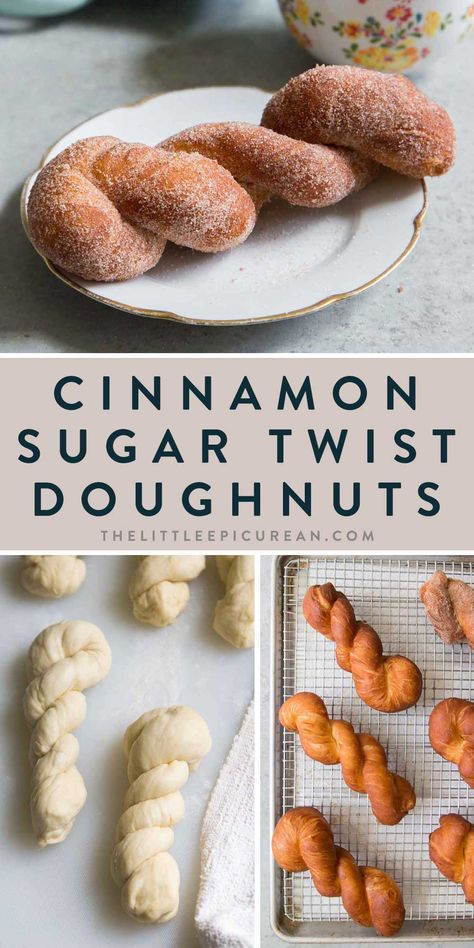 Sugar Twist, Doughnut Recipe Easy, Homemade Donuts Recipe, Homemade Breads, Homemade Donuts, Doughnut Recipe, Fun Baking Recipes, Donut Recipes, Bread Recipes Homemade