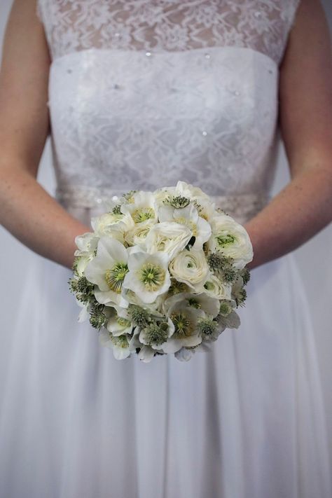 Winter hellebore white Hellebore Flowers, Favourite Flowers, Winter Flowers, Wedding Bouquet, The List, Bridal Bouquet, No More, Strapless Wedding Dress, Favorite Things List