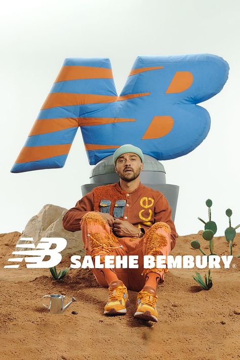 Salehe Bembury On His New Balance 2002 Collaboration | Hypebeast New Balance Poster, New Balance 2002, Salehe Bembury, Mode Editorials, Creative Fashion Photography, New Balance 2002r, Cover Art Design, Brand Collaboration, A Love Letter