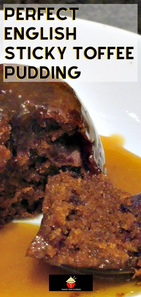 English Sticky Toffee Pudding, Sticky Pudding, English Desserts, Entertaining Food, British Desserts, Toffee Sauce, Multi Cooker, Irish Food, Scottish Recipes