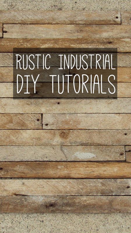 Lots of DIY rustic industrial tutorials for your home! Furniture, lighting, shelving and decor! Urban Industrial Decor, Industrial Chic Decor, Industrial Diy, Rustic Industrial Decor, Decor Ikea, Astuces Diy, Pipe Furniture, Minimalist Office, Industrial Vintage