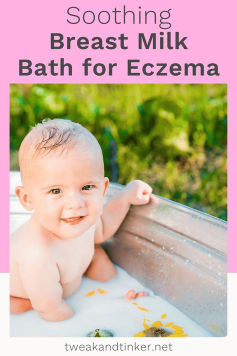 Make this soothing breast milk bath today and help your baby's irritated skin. Breast Milk Bath, Breastmilk Lotion, Bath Recipes Diy, Baby Dry Skin, Milk Bath Recipe, Diy Natural Beauty Recipes, Homemade Body Butter, Bath Recipes, Bath Bomb Recipes