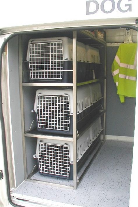 Van Conversion Dog, Animals Sanctuary, Animal Transport, Dog Van, Dog Car Travel, Dog Transport, Pet Taxi, Dog Organization, Cat Kennel