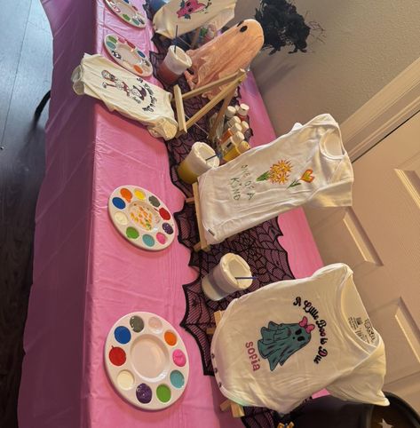 👻🎨 Add a little *boo-tiful* flair to your Halloween celebration with our Baby Onesie Painting Party! 🖌️✨ At Slumberr, we make it extra special by offering sublimation images on the onesies, so you can enjoy both painting and customizing with ease. Perfect for those who want a creative touch without needing to be an artist! 🎃 Make your baby’s onesie party fun, unique, and stress-free. 🎉👶 #HalloweenOnesieParty #CustomOnesies #CreativeFun #SlumberrCelebrations #BabyPartyMagic #babyonesies #babys... Onesie Party, Boo Tiful, Be An Artist, Sublimation Images, Custom Onesies, Painting Party, Party Fun, Halloween Celebration, Baby Party