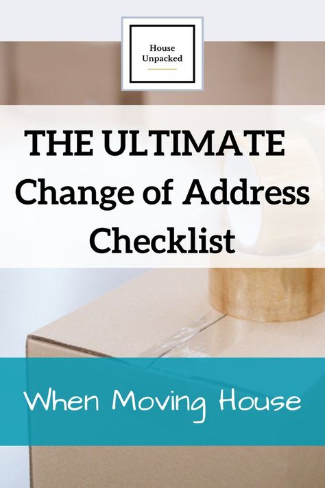 changeofaddresschecklist Moving Checklist Things To Do, Change Address Checklist, Moving Houses Funny, Apartment Moving Checklist, Change Of Address Checklist, Moving Checklist Printable, Moving House Quotes, Moving House Packing, Moving House Checklist