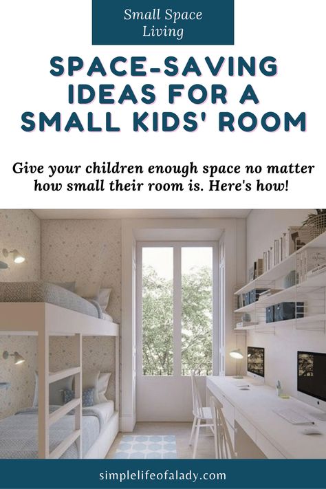 Organizing a small kids' room is indeed challenging. Hence, here are tips and ideas to help you design yours and give your children enough space! Organize Kids Room, Corner Twin Beds, Small Shared Bedroom, Dollar Store Organization Ideas, Store Organization Ideas, Organize Bedroom, Organize Laundry, Diy Organization Hacks, Shared Boys Rooms