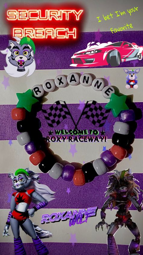 Fnaf Bracelet Pattern, Fnaf Bead Bracelets, Fnaf Kandi Bracelet, Fnaf Bracelet Ideas, Fnaf Bracelet, Fnaf Kandi, Fnaf Diy, Fnaf Crafts, Kandi Inspo