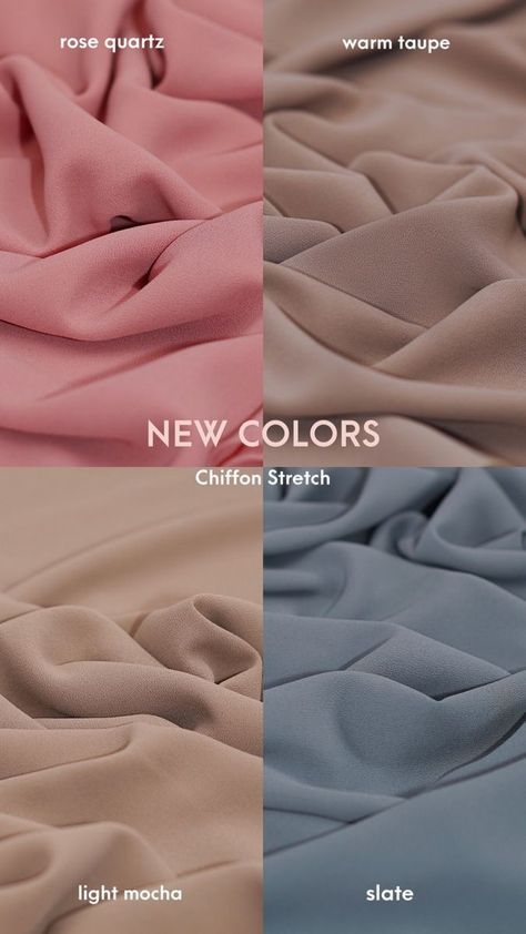 Chiffon, Fabric