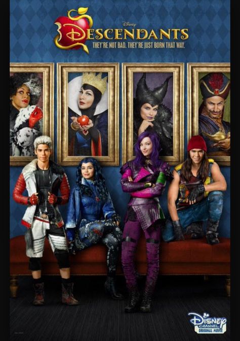 This Movie is the best movie ever. And In the movie Mal and the Prince become boyfriend and girlfriend and i know that there will be a Desendants 2 well i beileave that there will be Descendants 2015, Descendants Wicked World, Disney Descendants Movie, Disney Channel Movies, Disney Descendants 3, Disney Channel Descendants, The Descendants, Disney Channel Original, Descendants 2