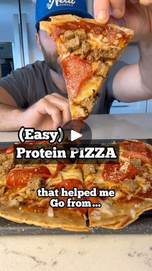 148K views · 9K reactions | Here’s a pizza recipe that anyone can do on any budget or skill level. This is something I cooked all the time before “tasty shreds” was a thing. Whole pizza is 670 cals, 70g protein, 30g fat I typically eat half and eat the rest a couple hours later. 3oz. Eye of round steak 15g turkey pepperoni 50g reduced fat cheese 40g fat free cheese 1/4 cup pizza sauce 2 low cal tortillas #pizza #cozy #easyrecipes #simplecooking #eeeats #proteinfood | Kyle Smith | Elley Duhé · MIDDLE OF THE NIGHT Tortillas Pizza, Eye Of Round Steak, Kyle Smith, Eye Of Round, Protein Pizza, Turkey Pepperoni, Round Steak, Middle Of The Night, Low Cal