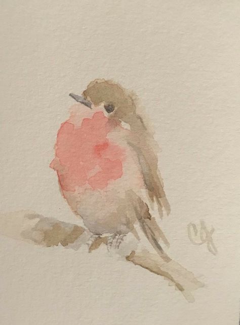 Cute Simple Watercolor Paintings, Easy Pretty Watercolor Paintings, Watercolor Paintings Easy Aesthetic, Fun Things To Watercolor, Simple Things To Paint Watercolor, Watercolor Simple Paintings, Aura Watercolor Painting, Pretty Watercolor Paintings Simple, Cute Water Colour Painting