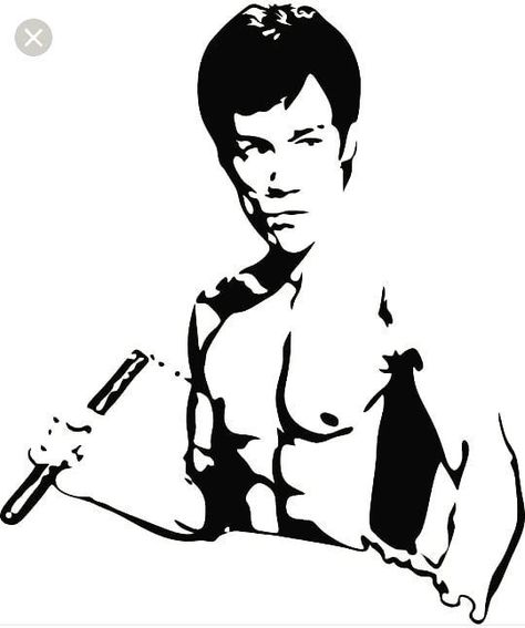 Bruce Lee Art, Accessories Video, Silhouette Stencil, Scroll Saw Patterns, Vinyl Cut, Phone Bags, Paper Cut Art, Stencil Art, Silhouette Art