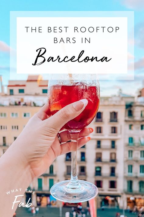 Barcelona Restaurants With A View, Barcelona Rooftop Bar, Barcelona Rooftop, Architecture Barcelona, Gaudi Art, Barcelona Bars, Barcelona 2023, Madrid Spain Travel, Barcelona Restaurants