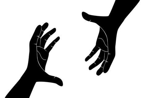 manos sosteniendo vector de arte Hand Holding Something, Sign Language Art, Hand Silhouette, Pencil Sketch Drawing, Simple Designs To Draw, Hands Holding, Art Easy, People Illustration, Drawing Images