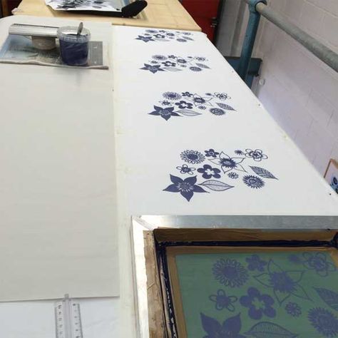 Screen Printing Table, Registration Table, Print Repeat, Design Motifs, Screen Printing Ink, Tracing Paper, Pigment Coloring, Printing Ink, Repeat Pattern